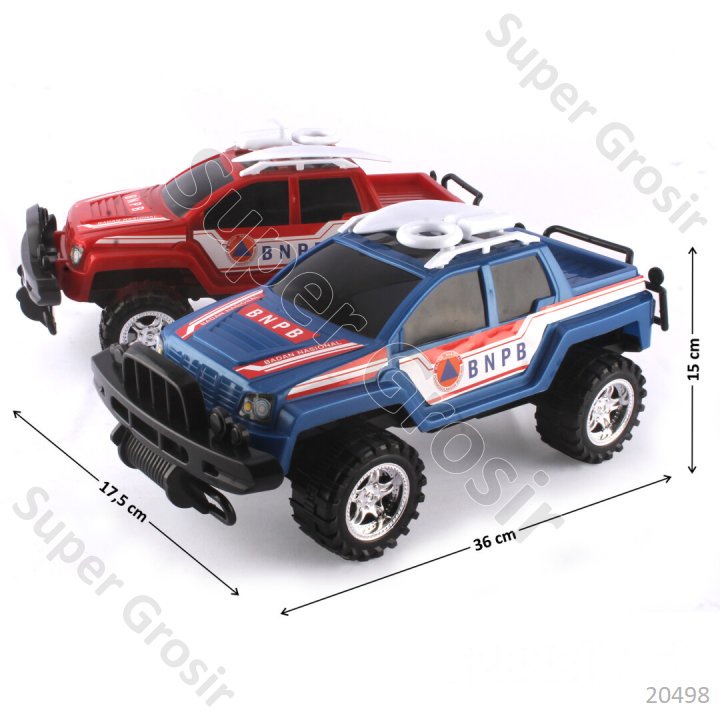 Mainan Anak Mainan Mobil Pick Up Double Cabin 36 cm F/C BNPB