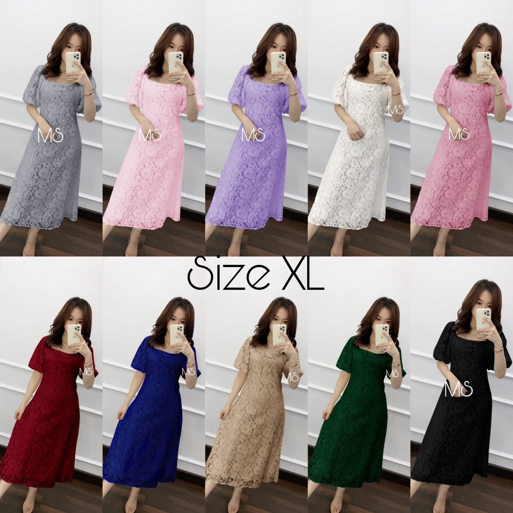 Dress Pendek Wanita Selutut Sexy Korean Style Dres Kondangan Kekinian Korea Jumbo Terbaru 224 Elegan