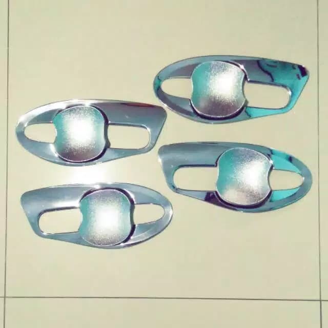 Outer Handle Mangkok Pintu Mobil All New Avanza Xenia 2012 2013 Chrome Best