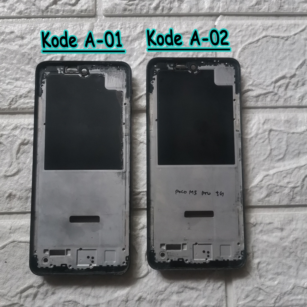 Frame Xiaomi Poco M3 Pro 5G Tatakan LCD Original Copotan - Dudukan Layar HP