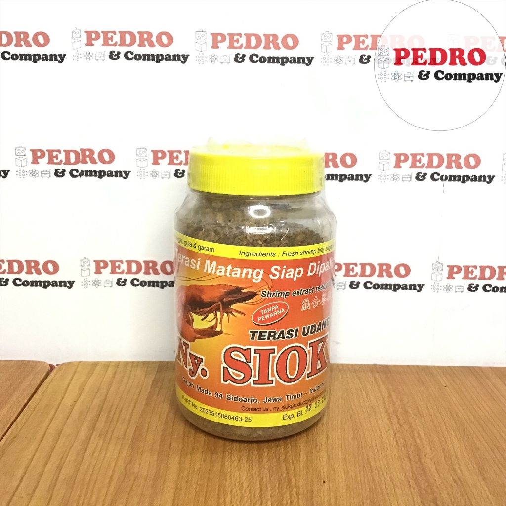 

Ny Siok Terasi Udang Matang 150 Gram - Terlaris Siap Paki