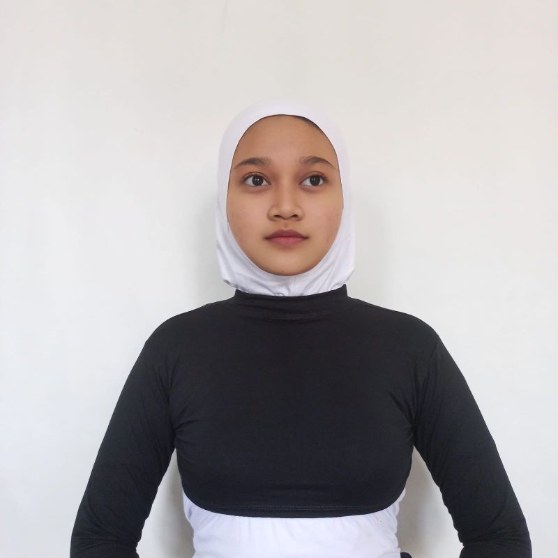 Manset India Crop Top Wanita Lengan Panjang Setengah Badan