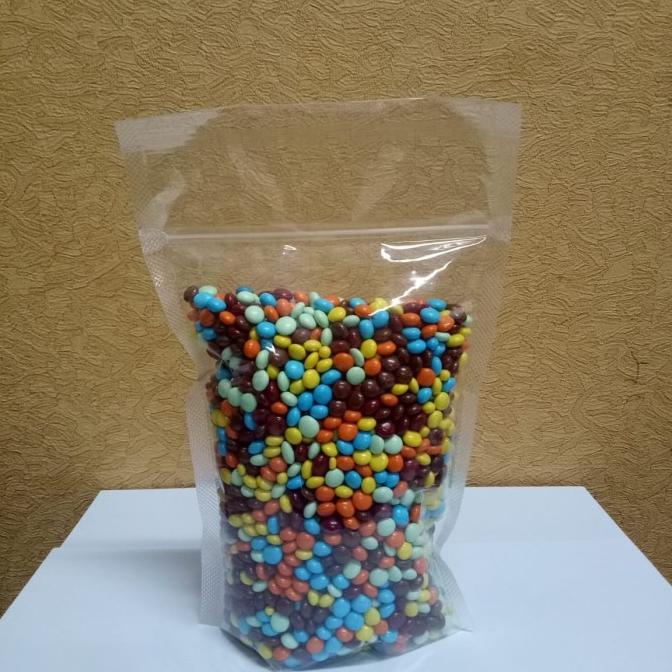 

Laris rainbow choco chips stengah bulat 3kg / topping cokelat / chocolate