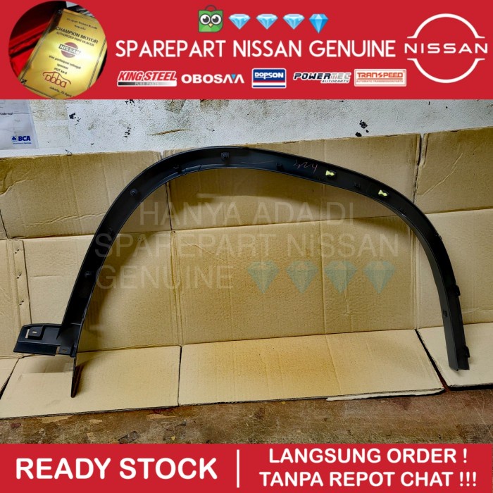Ready Over Fender Xtrail T31 Depan / Belakang Finisher Moulding Cover Nissan Best Seller