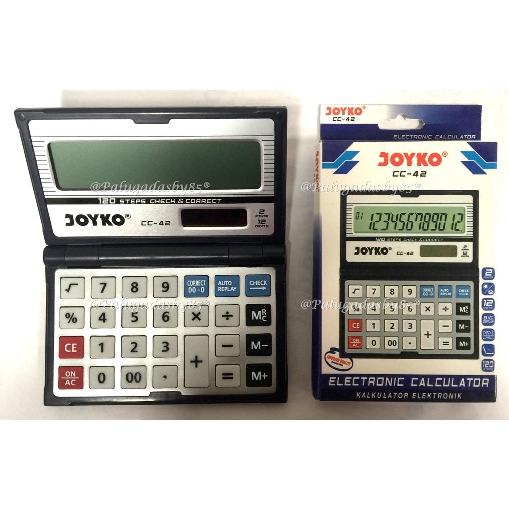 

COD Kalkulator Joyko CC-42 12 Digits Check Correct (1 Biji) / Calculator Joyko CC-42 / Joyko CC 42 / CC42 SALE