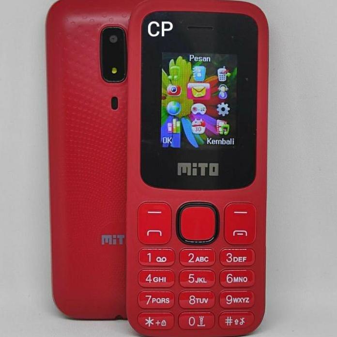 Handphone Mito 770 Mega 1 Hp jadul - hp Tombol Layar 1.8 Inch - Magic Voice - Dual Sim - Camera - [C