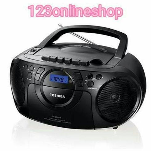 mini compo toshiba TY-CKU310 kaset pita cd mp3 usb radio original