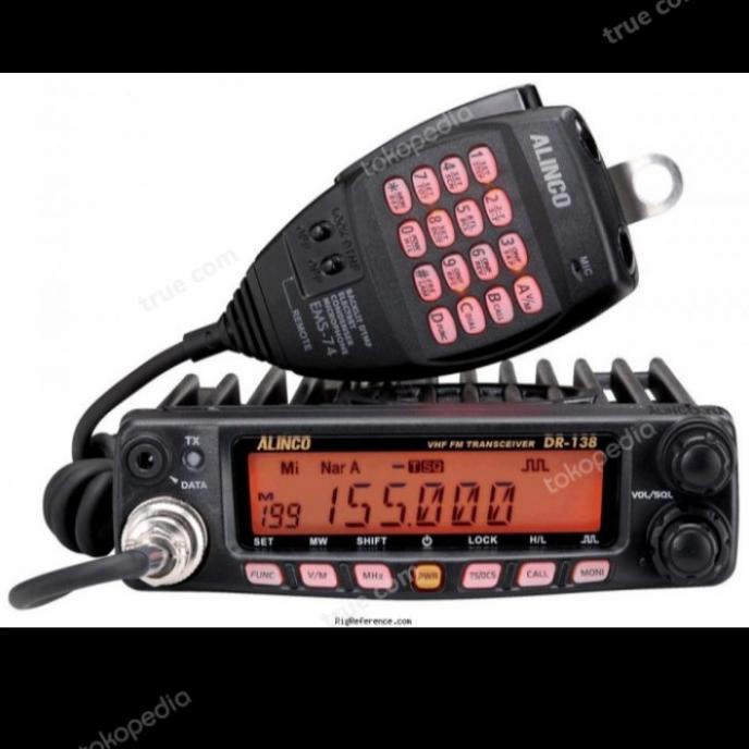 radio rig alinco dr 138