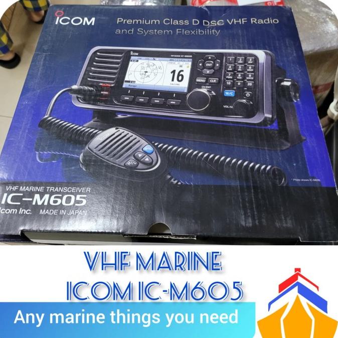 Radio VHF Icom IC-M605 Original / ICOM M605