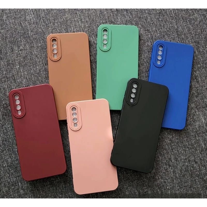 Softcase pro camira Samsung A30s A50 A50s SILICON FULL COVER