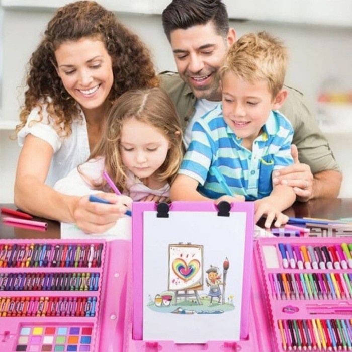 

SALE TYI 1 SET Peralatan Menggambar / Alat Menggambar Anak Termurah