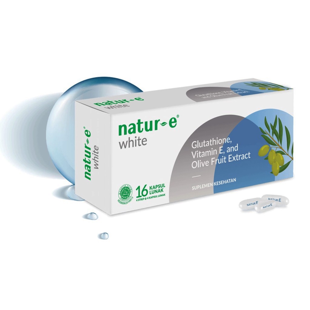 Nature-E White Soft Capsule isi 16 dan 32