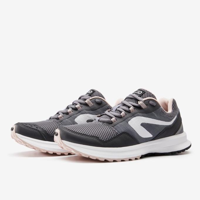 DECATHLON Kalenji SEPATU LARI WANITA RUN ACTIVE GRIP -PINK- 8572326