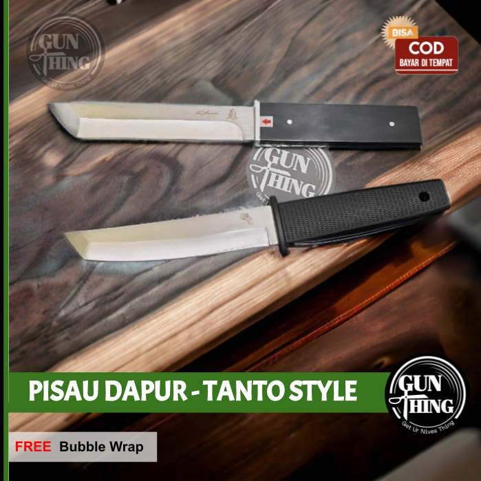 Pisau Tanto - Pisau Dapur / Pisau Serbaguna / Pisau Outdoor / Camping