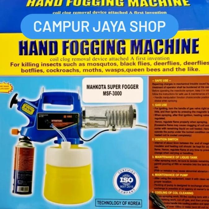 Alat Semprot Nyamuk /Fogging/Mesin Asap /Foging Mini Mahkota Msf-3000