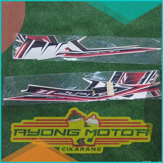 Striping Yamaha Jupiter Z1 2015 Putih Hitam Merah 16novz3 perkakas