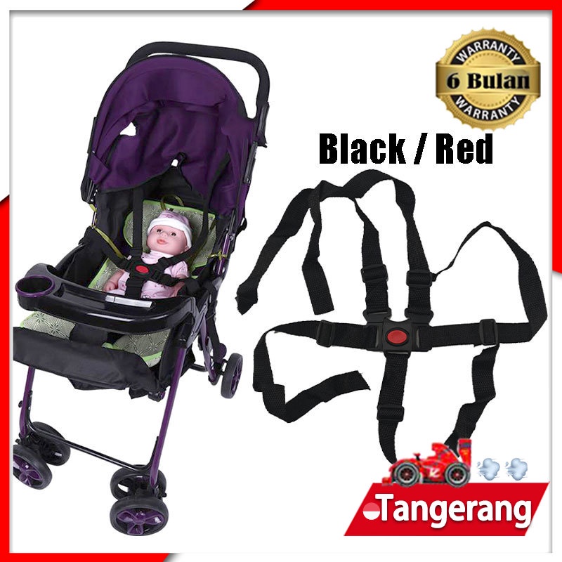 Cod !! Sabuk Pengaman Stroller Bayi 5 Titik/ Seat Belt Baby Chair/ Sabuk Pengaman Seat Sepeda Bayi