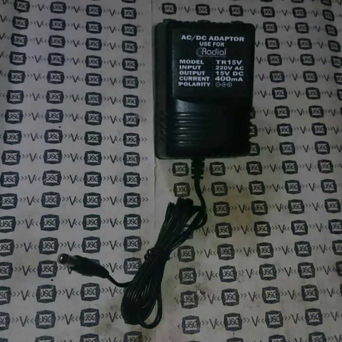 Guid Adaptor 15 Volt Dc 400Ma