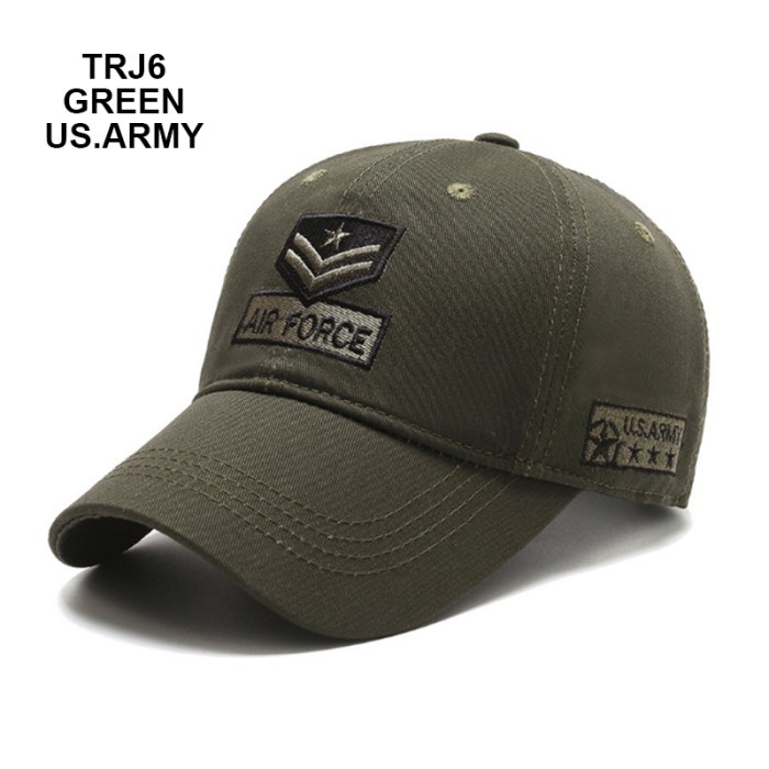 topi pria TOPI BASEBALL PRIA DISTRO KEREN AIR FORCE ARMY CAPS IMPORT QUALITY TRJ - trj6-us.army(T9E4