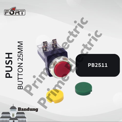 Push Button 25MM FORT PB2511 FORT