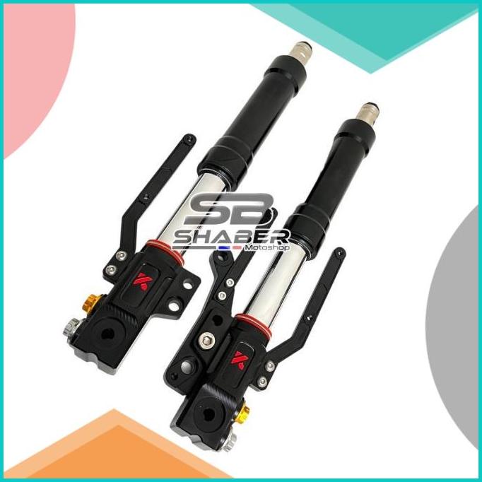 Shock USD KTC Aerox Shock Depan Upside Down KTC Aerox Hitam 16novz3 ac