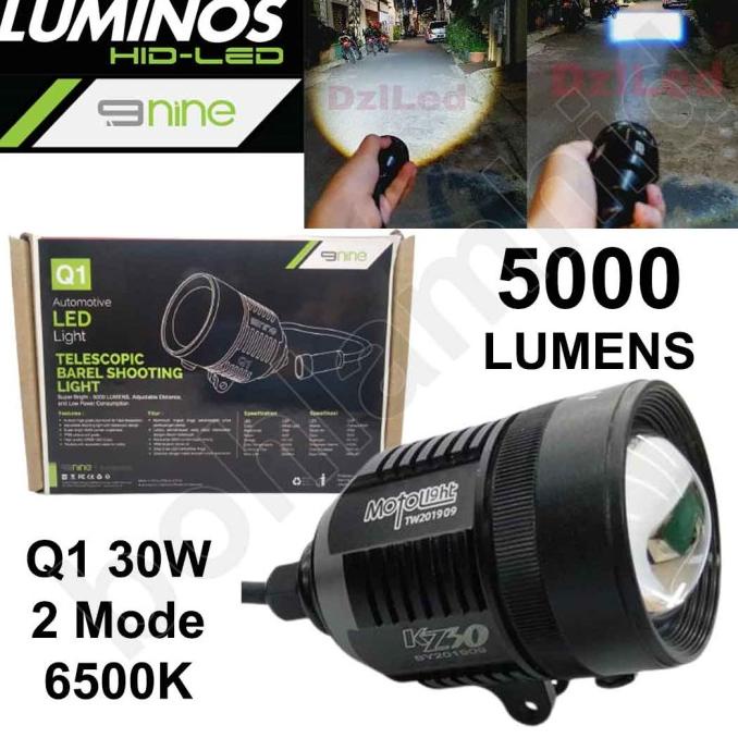 Lampu LED Tembak Sorot LUMINOS Q1 Projektor Laser 3Mode 5000Lumen Grs