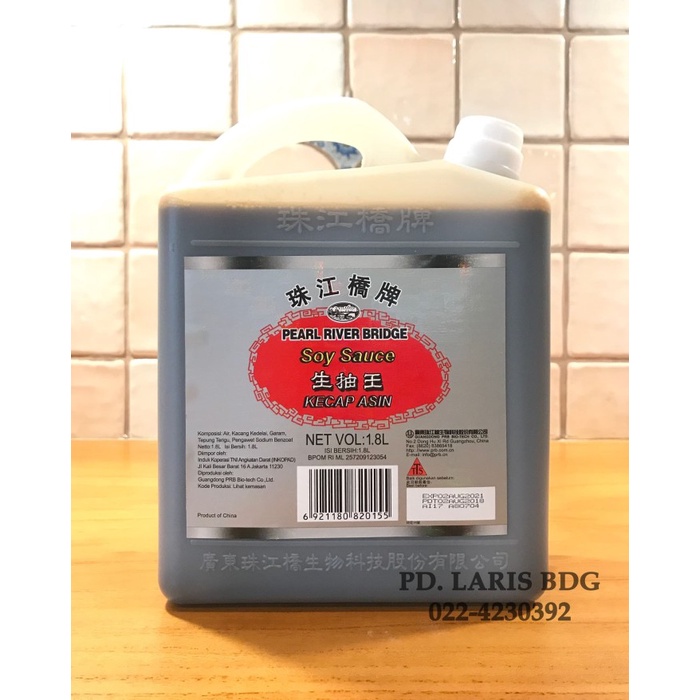 

Kecap Asin Superior Soy Sauce Pearl River Bridge Galon 1,8L