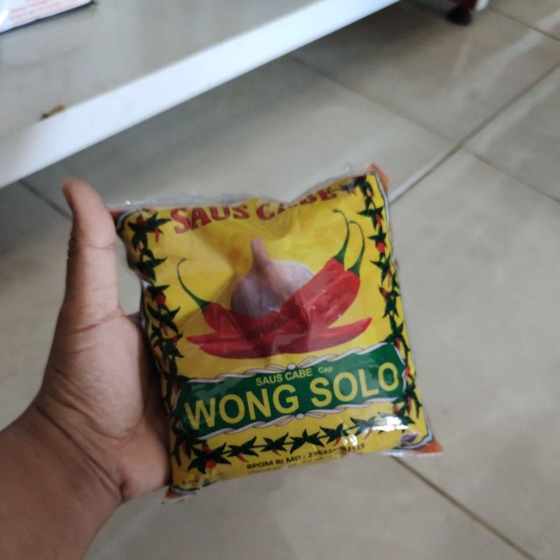 

saus cabe wong solo