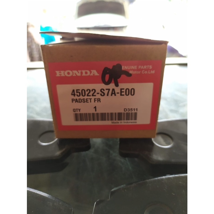 [Baru] Kanvas Kampas Rem Depan Honda Brv Accord Stream Civic Odyssey Limited