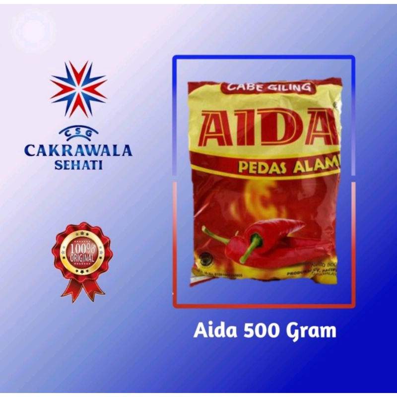 

Aida Cabe Bubuk 500 g x 30 pcs