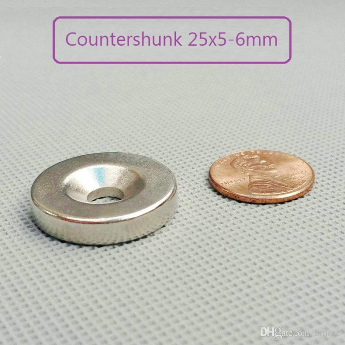 

Terbaru Magnet Putih 25X5Mm Hole Lubang 6Mm 25X5-6Mm Bulat Neodymium 25X5-6 Promo Terlaris