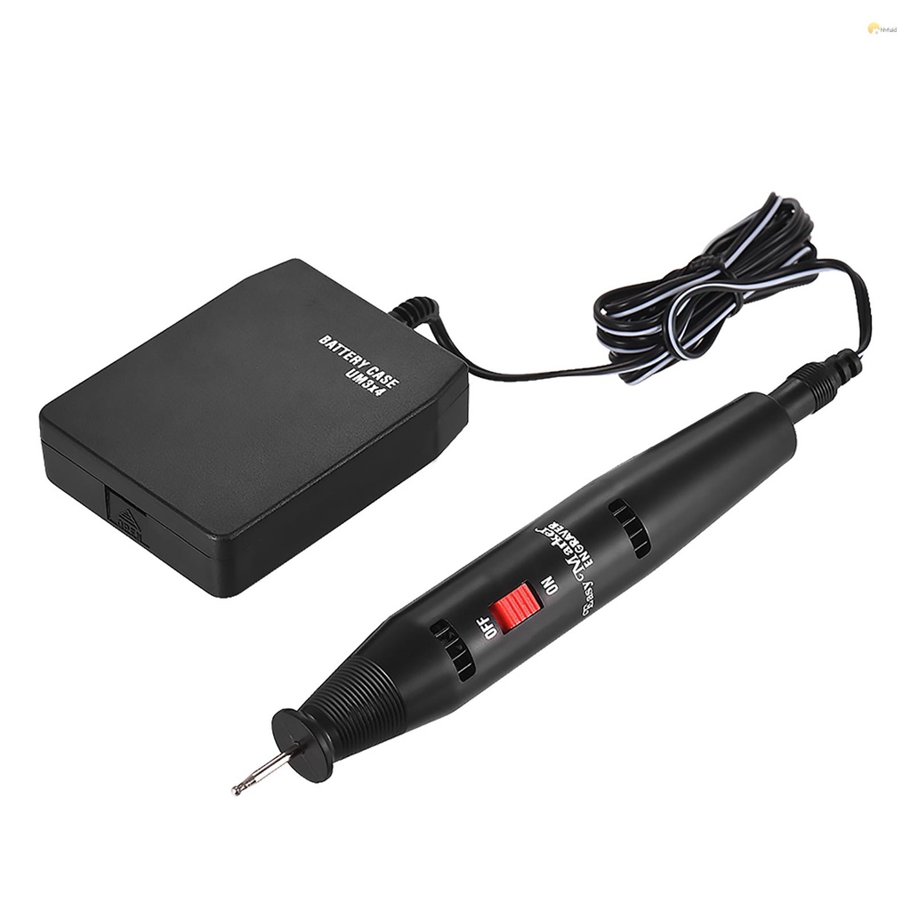 

Portable Precision Electric Engraving Pen Engraver DIY Carve Graver Machine Tools Battery Powered with Strong Diamond Tip Bit for Jewellery Metal Plastic Glass Ceramic Stone Engraving Educational Accessory ID2YT