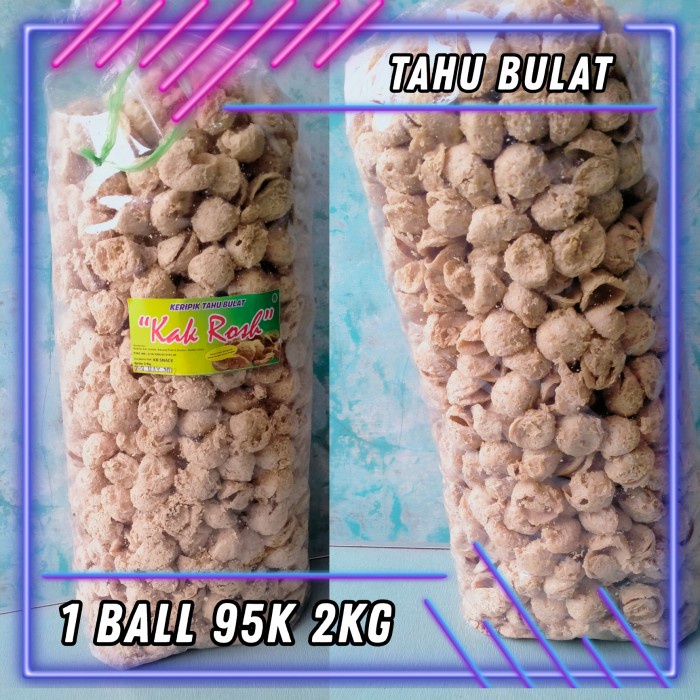 

Kerupuk - Kerupuk Tahu Bulat 1 Ball