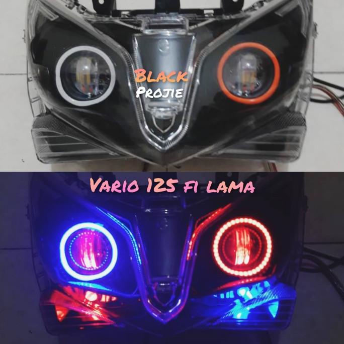 REFLEKTOR VARIO 125 /HEADLAMP LAMPU DEPAN VARIO 125 FI PROJIE LED