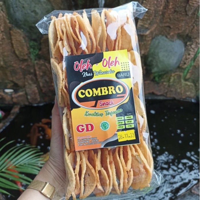 

Keripik - Keripik Combro Kering Renyah Gurih