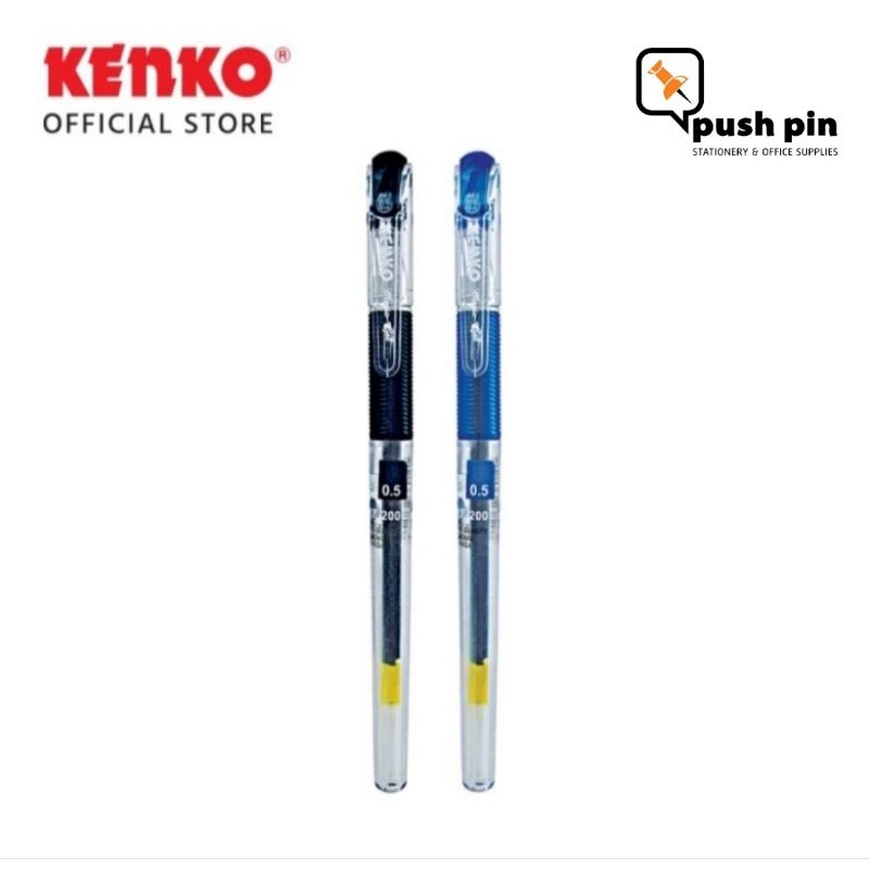 

KENKO GEL PEN / PEN GEL / PEN TINTA GEL / PENA GEL KE-200 (Magic Gel)