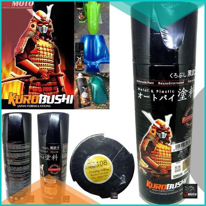 108 CHROME YELLOW/Cat Semprot Samurai Paint Standard 108 CHROME YELLOW