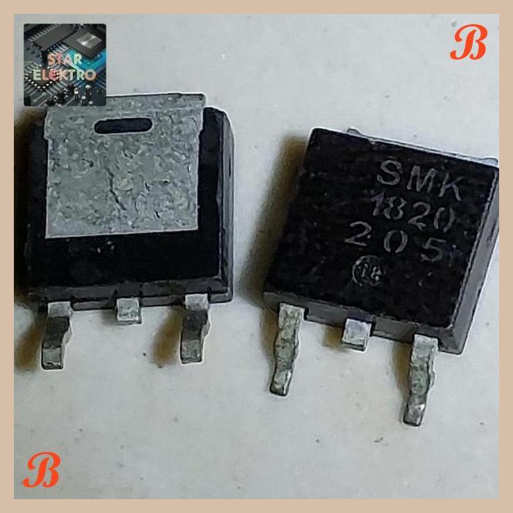 | ES | SMK 1820 TO-252 SMD SMK1820 SMK1820D 18A 200V MOSFET N-CHANNEL AUK FET