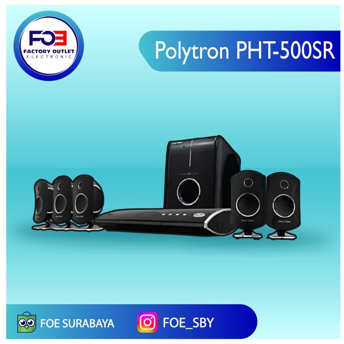 POLYTRON HOME THEATER PHT 500SR