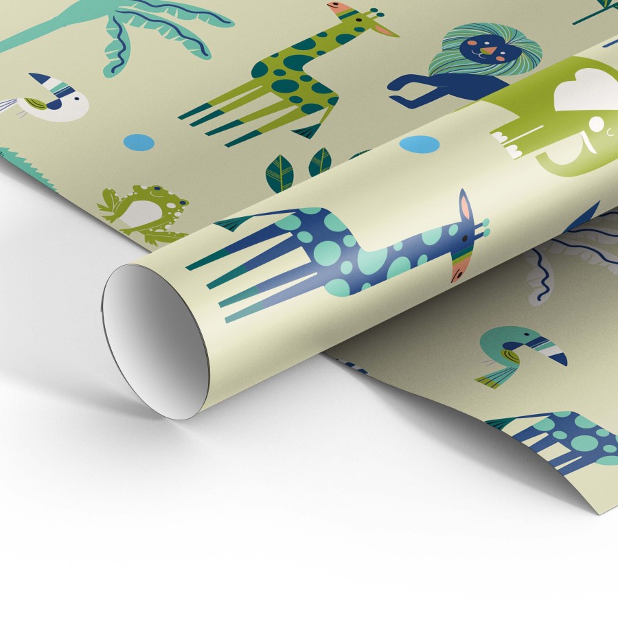 

Capricorn Design Giftwrap Kertas Kado Animals Isi 6 Gwk 072