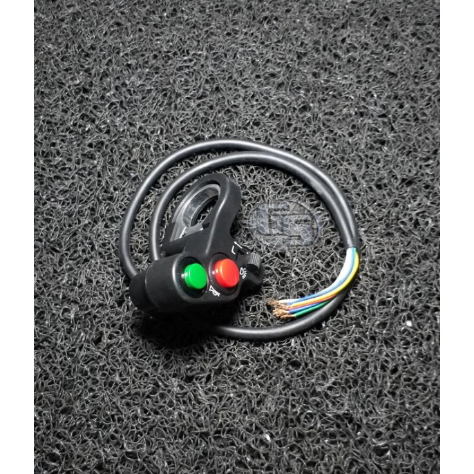 Saklar 3 in 1 headlamp lampu sen sein dim klakson tombol switch variasi sepeda listrik motor skuter 