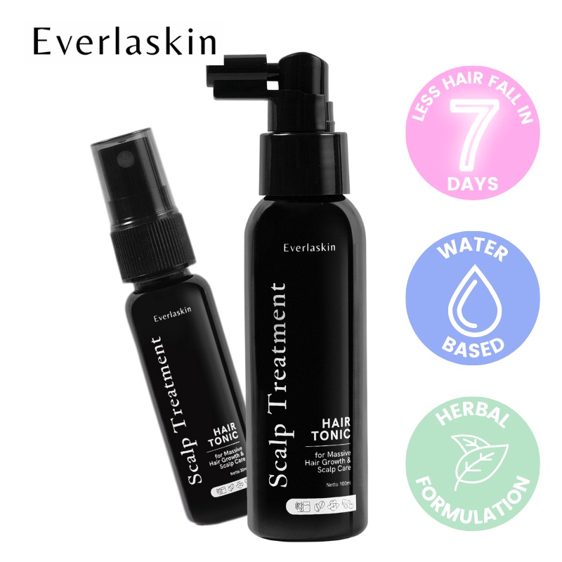 Everlaskin Scalp Therapy Natural Vegan Water-Based Hair Tonic 100 Ml