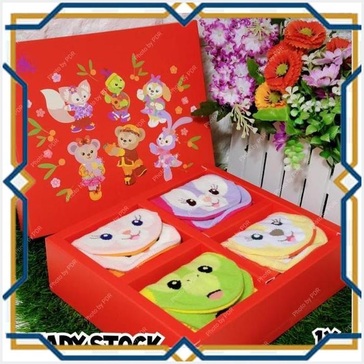 [KLO] KAOS KAKI DEEWASA SET LINABELL STELLALOU OLU MEL COOKIE ANN DISNEY ORI