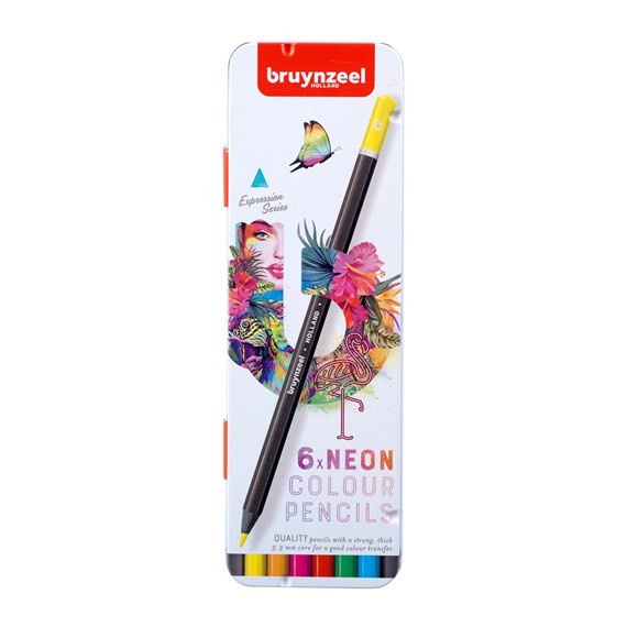

Terbaru Bruynzeel Expression Colour Pencil Tin 6 Neon Shades Promo Terlaris