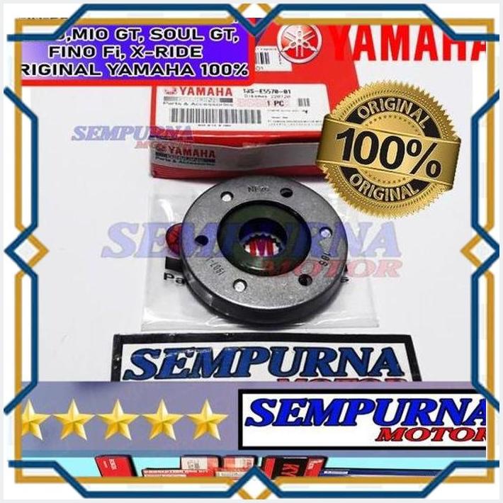 [HST] PLAT PELOR OTOMATIS STATER STARTER STAR CLUTH ONE WAY ASSY MIO J MIO GT SOUL GT 155 FINO FI 15