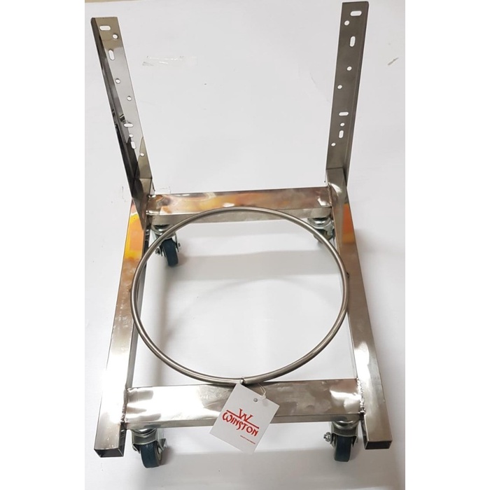 Rak Rail Gas / Rak Gas Tatakan Serbaguna Roda Gas Rak Galon Tarik