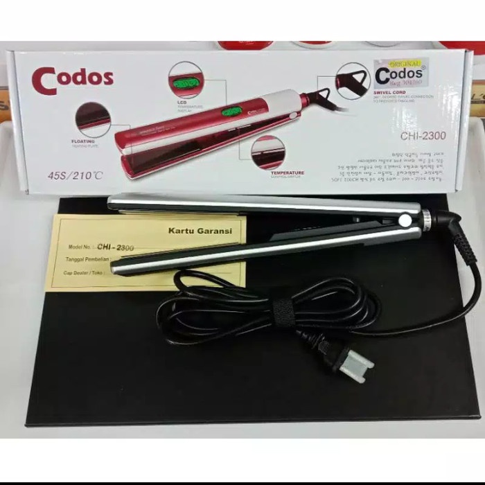 [COD] Catok Codos Romance Hair Catokan Ion Smoothing Flat Iron Keratin Berkualitas
