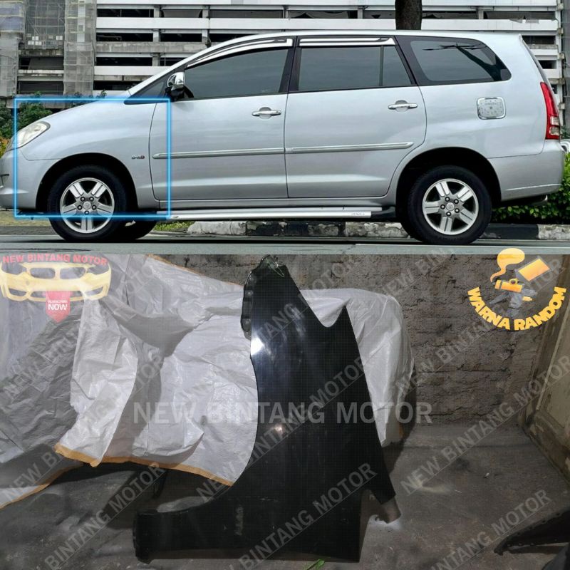 Fender spakbor kiri toyota innova 2005 2010 original