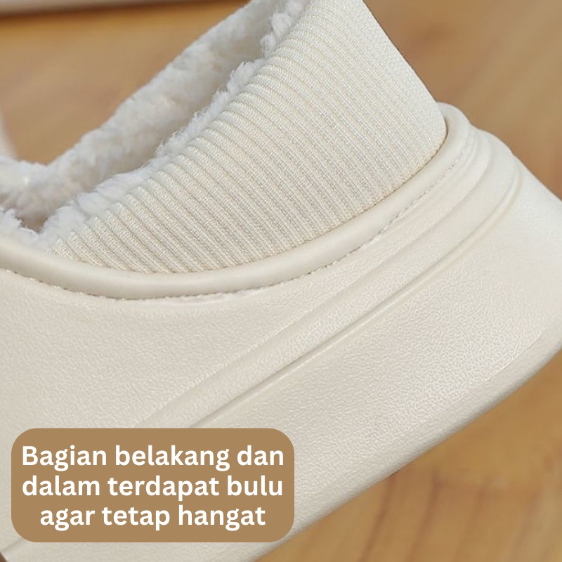 Bassy Sepatu Wanita Sepatu Sendal Karet Wanita Slop Sendal Sepatu Wanita Flip Flop Jelly Anti Air