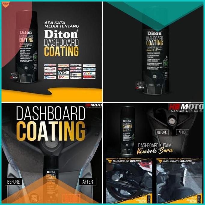 9800 Cat Semprot Diton 9800 DASHBOARD COATING/Cat Diton DASHBOARD 16no